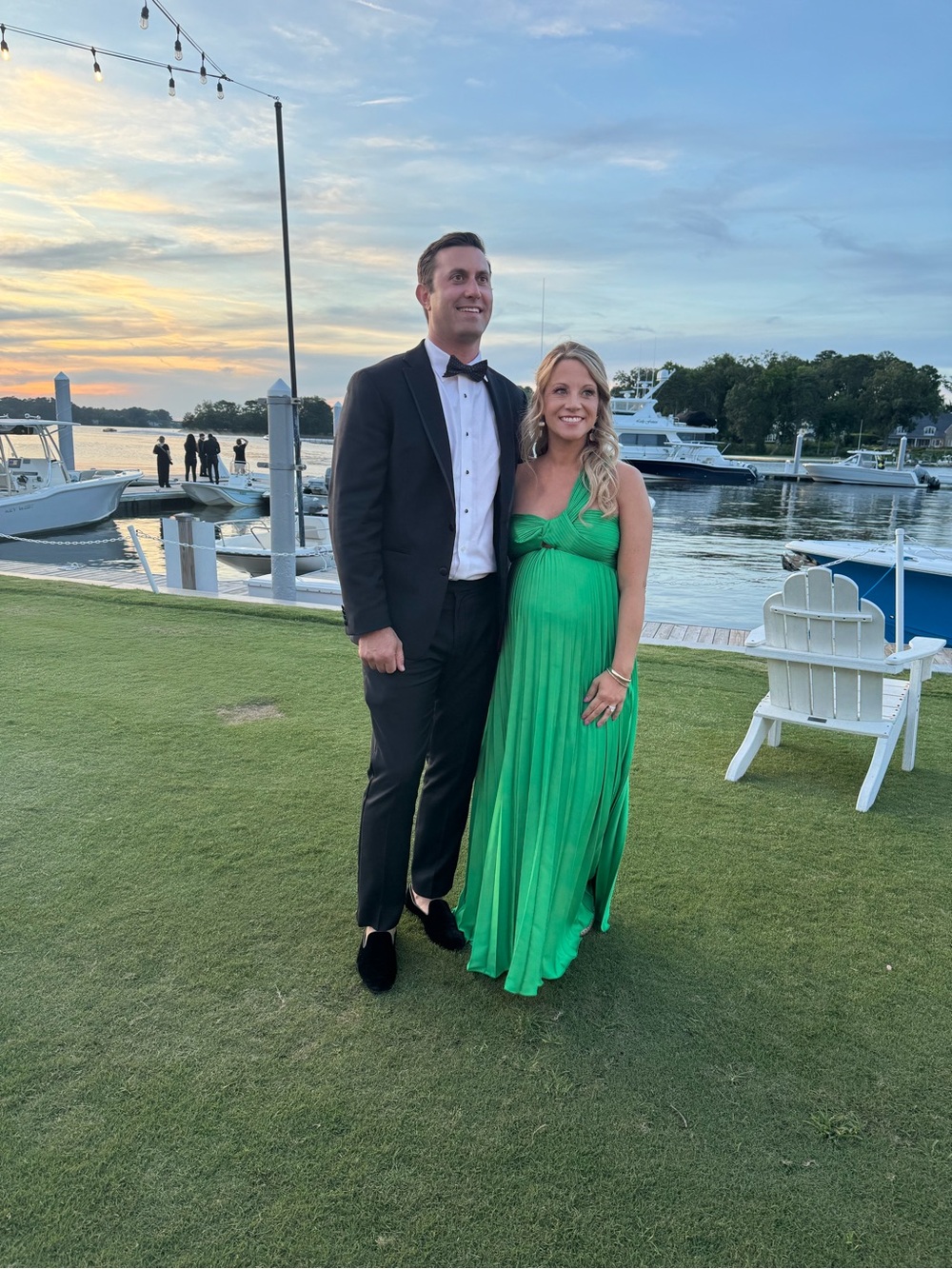 Mango Vibrant Green One-Shoulder Pleated Maxi Dress